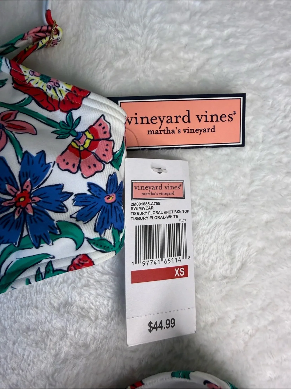Vineyard Vines NWT Floral Print Two-Piece Bikini - Multicolor